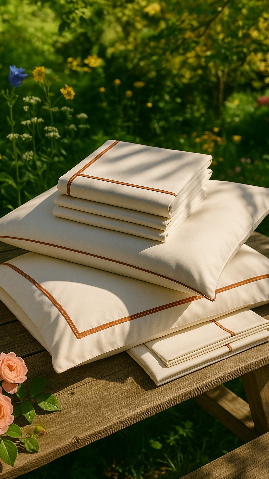 Step into the season with bedding that embraces the fresh energy of spring. Crisp fabrics and lively accent details make waking up a luxury.