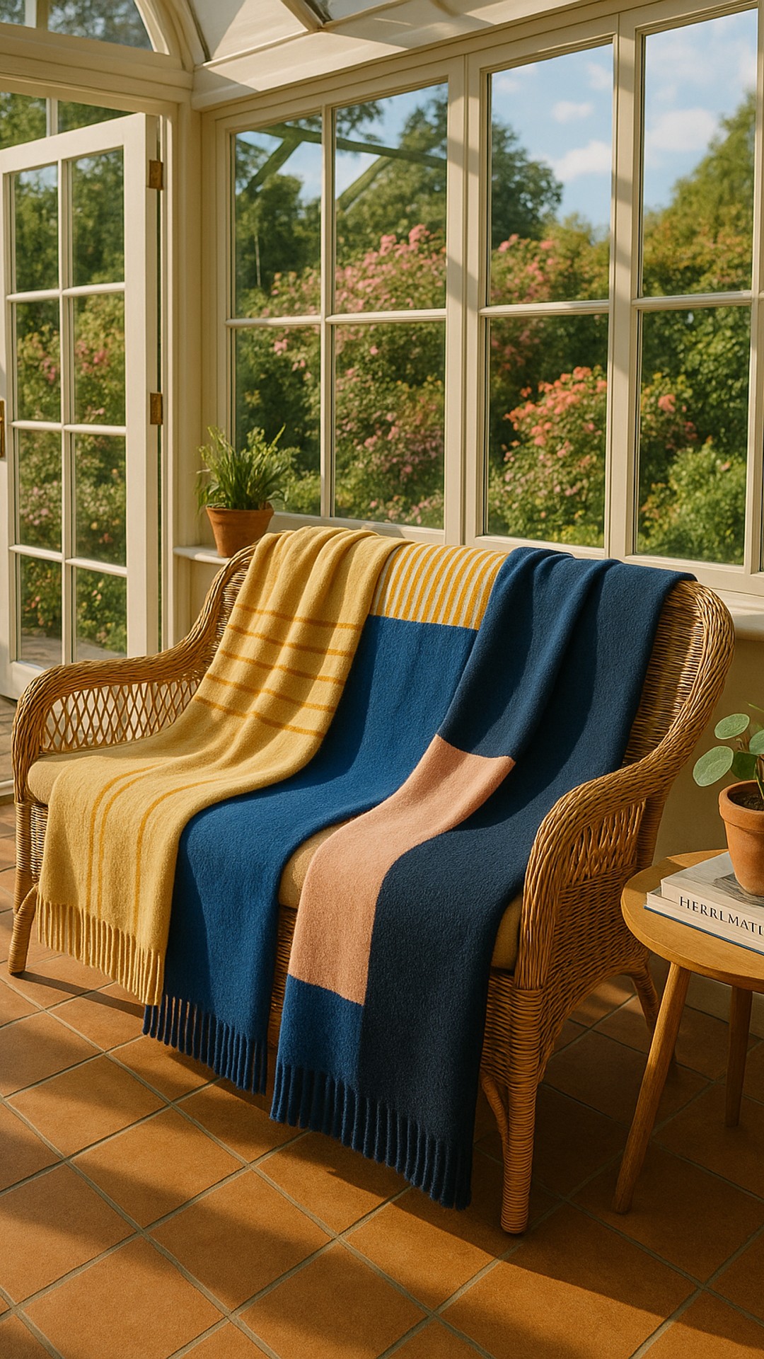 Wrap yourself in the perfect blend of comfort and elegance. Spring begs for soft layers and vibrant surroundings.