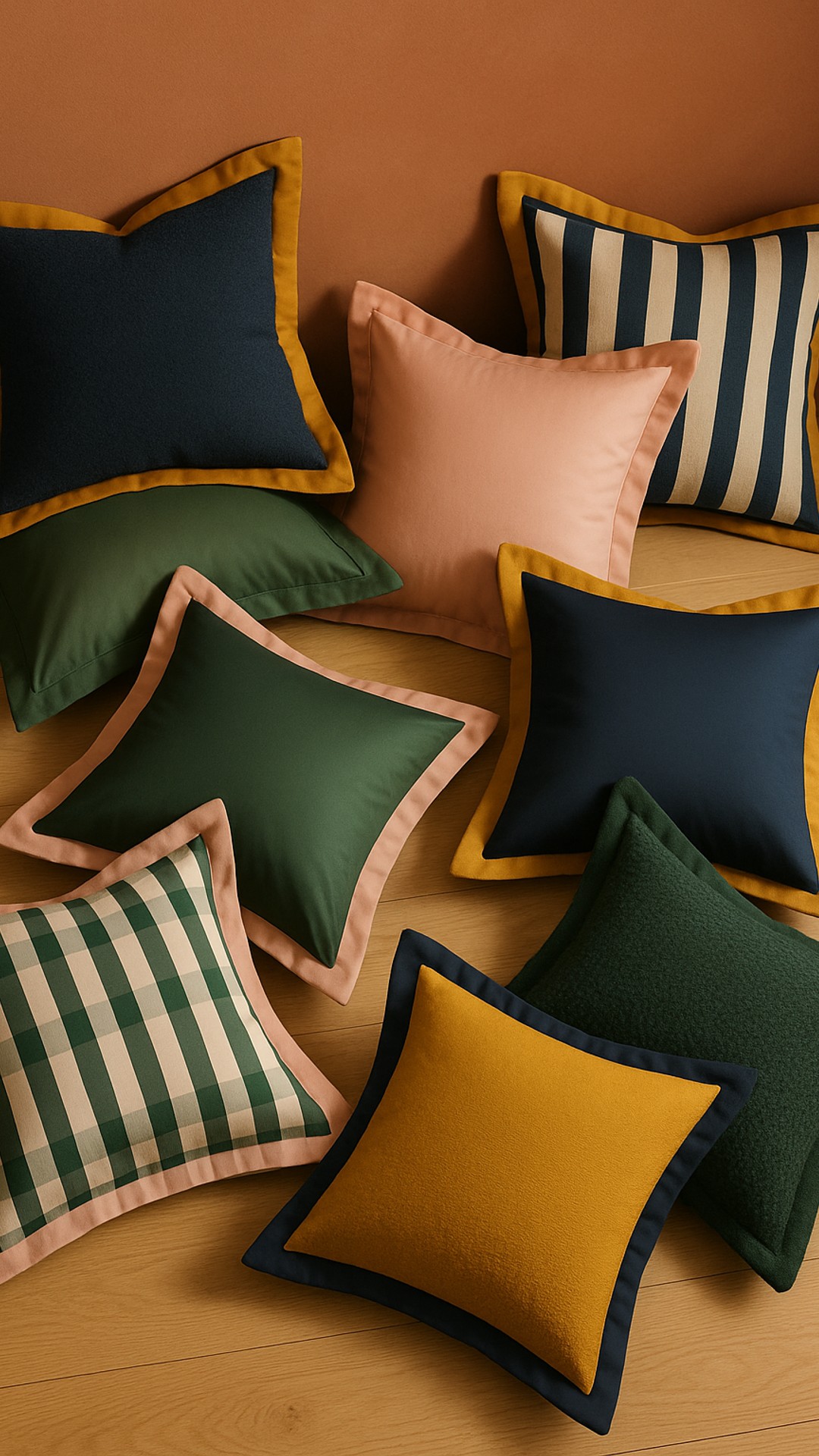 Create a sanctuary of style and comfort with a playful mix of colours and textures.