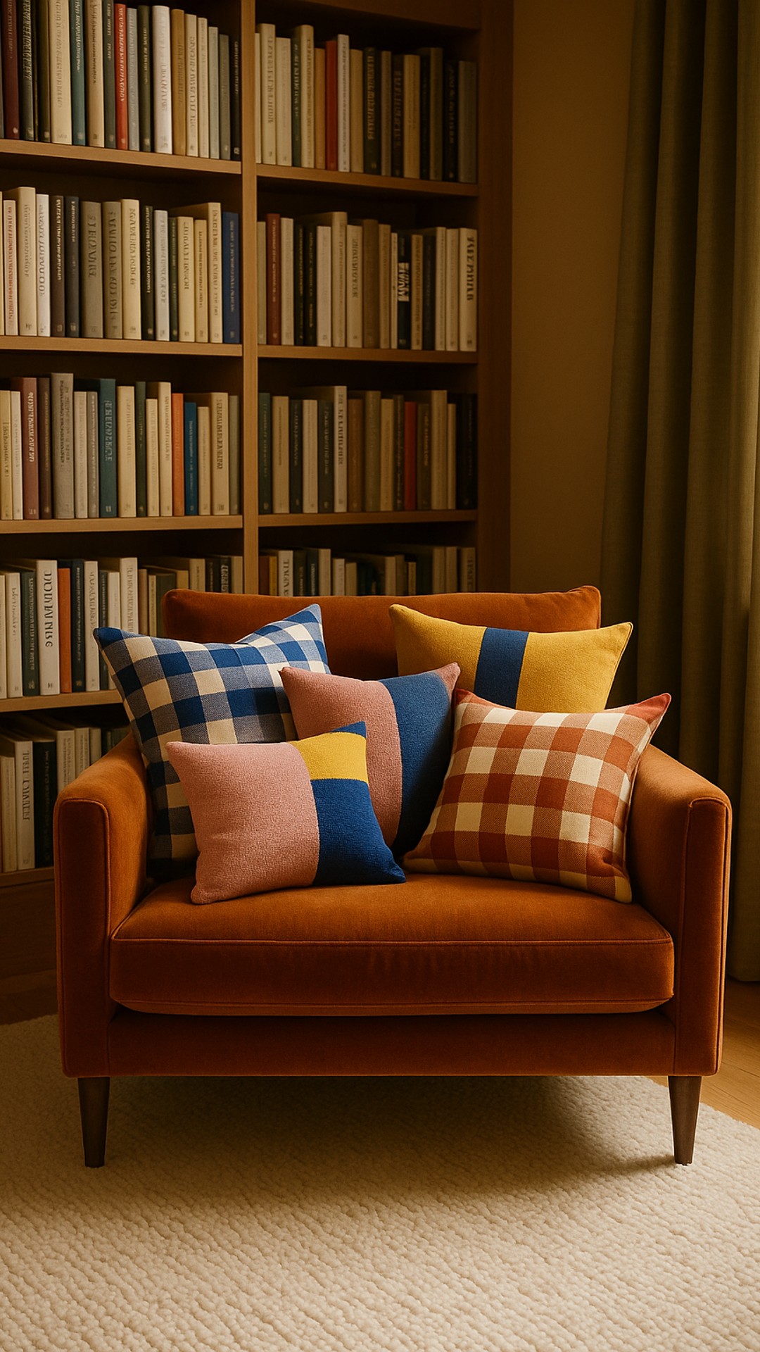 Transform your reading nook with vibrant patterns and plush textures for ultimate comfort. A curated mix of colours and styles brings a touch of luxury to your quiet moments.